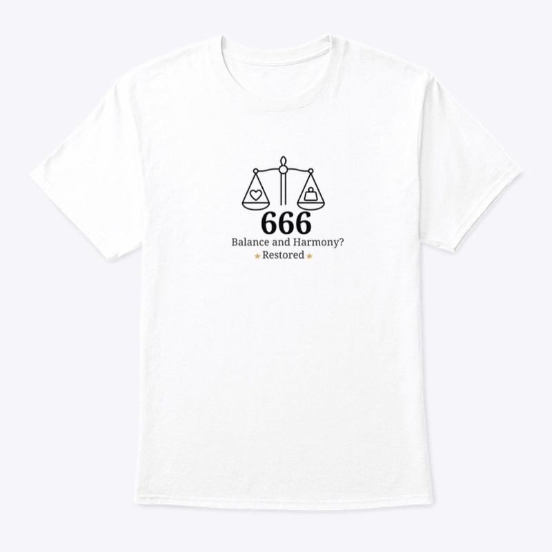 666 Balance &amp; Harmony Restored Tee