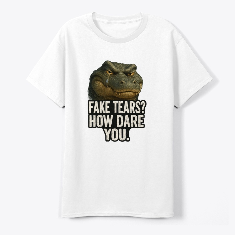 Alligator Fake Tears Tee!