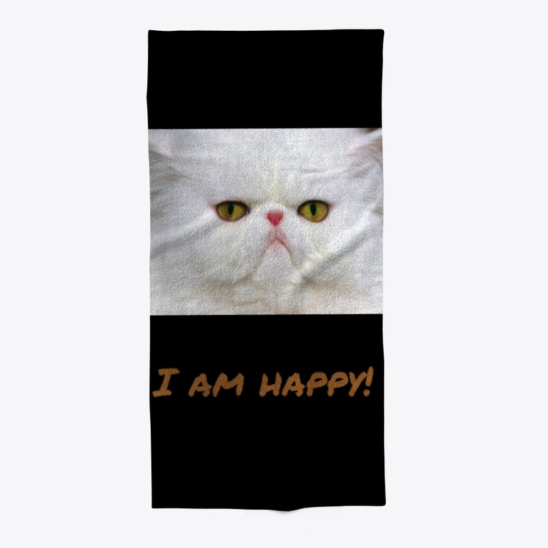 I am happy! cat shirt.