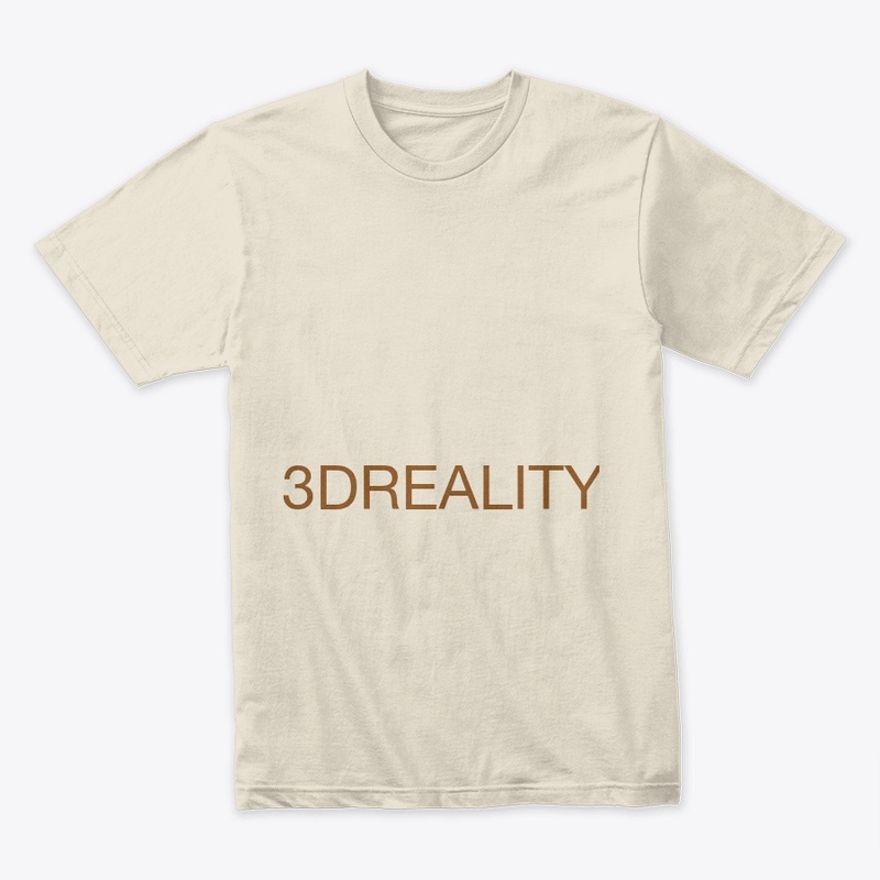 3DREALITY brown hoodie 