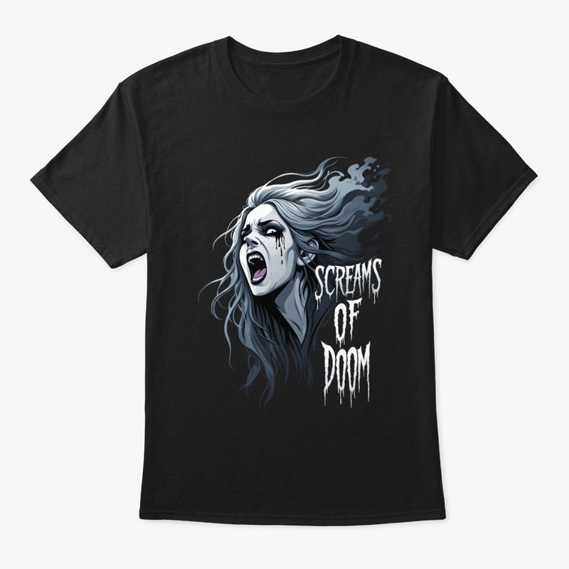 Banshee’s Wailing Cry Horror Design