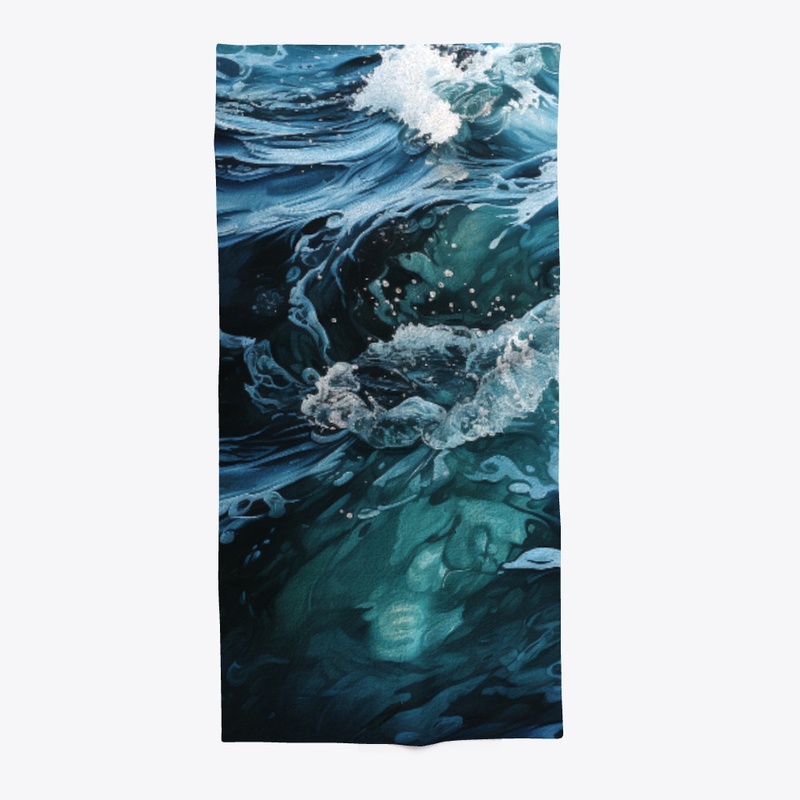 Water abstract design