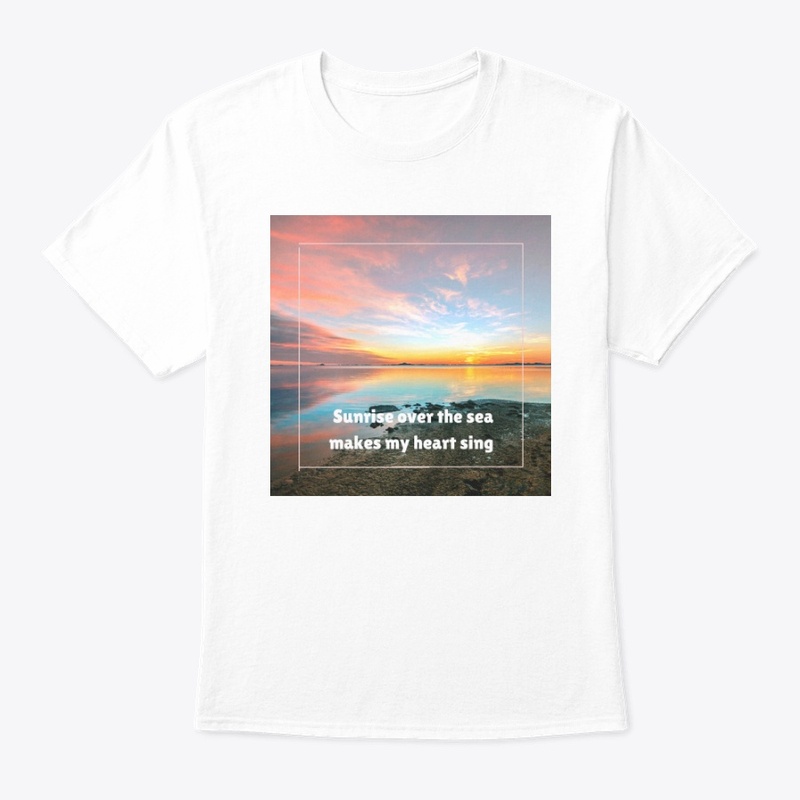 SUNRISE OVER THE SEA