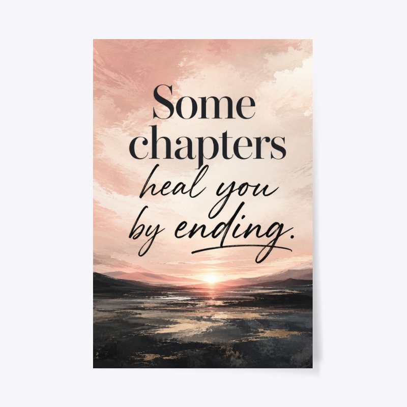Healing Chapters Sunset Print