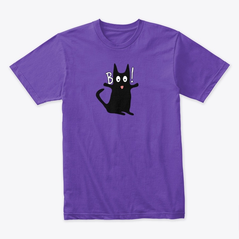 Cute Halloween Black Cat
