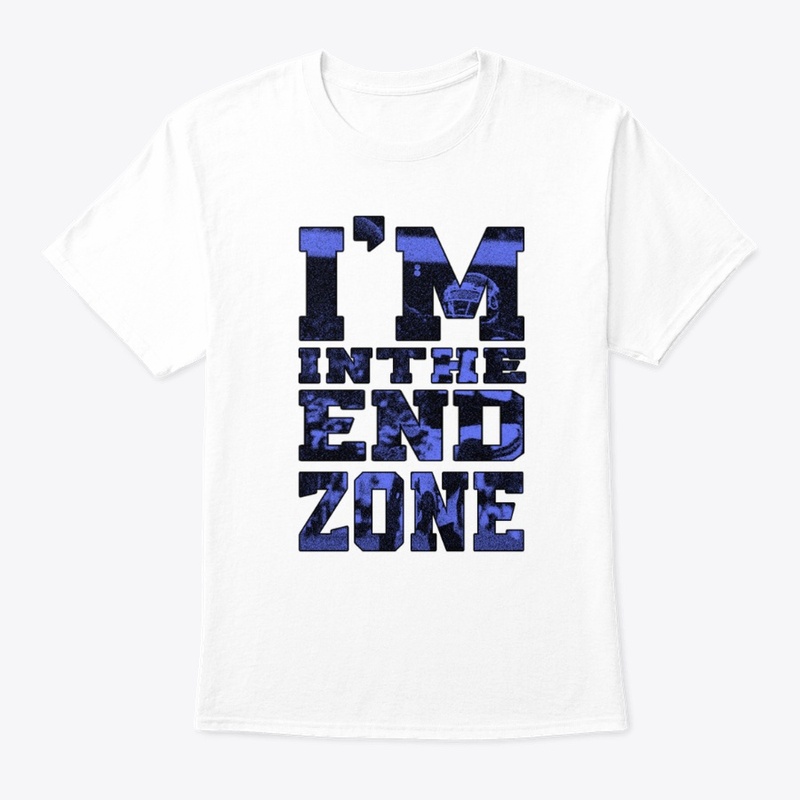 End Zone T-shirt blue