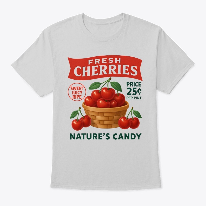 Nature's Candy | Vintage Cherries Art