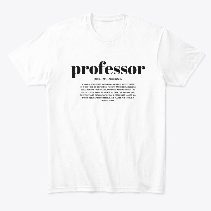 Professor Word Definition Gift
