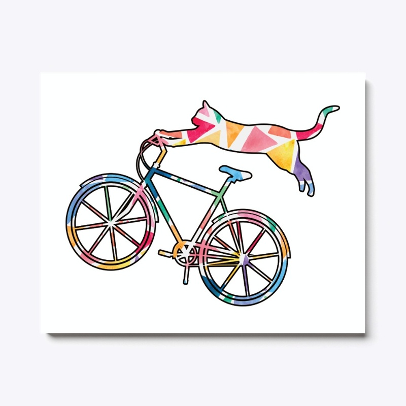 Cat Bicycle Kitten Gifts For Cyclists