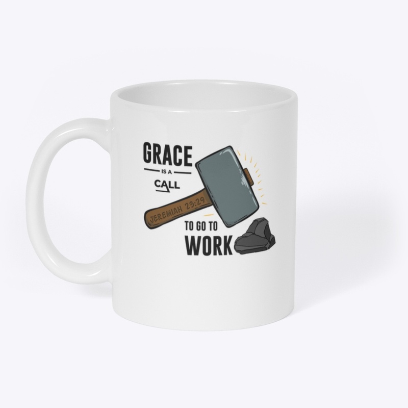 Grace To Work Mug