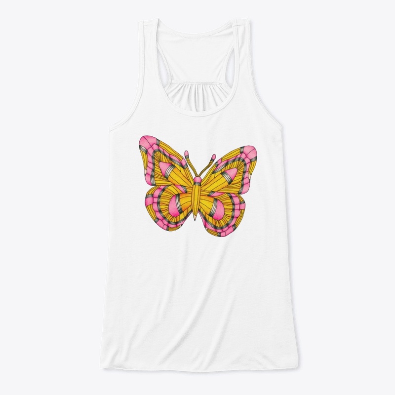 Pencil Butterfly