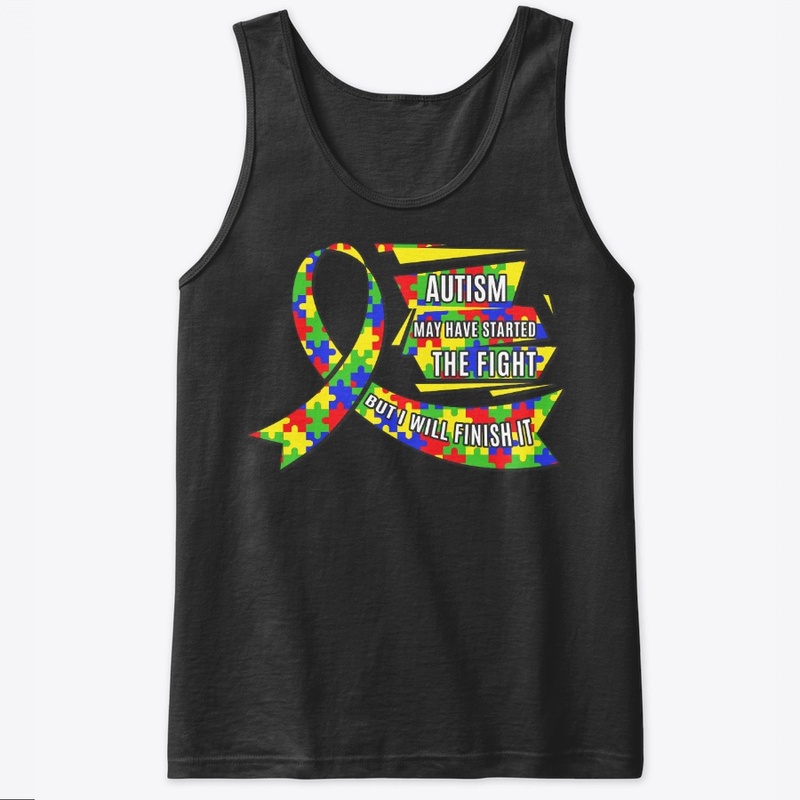 Autism Awareness Gift Finish The Fight