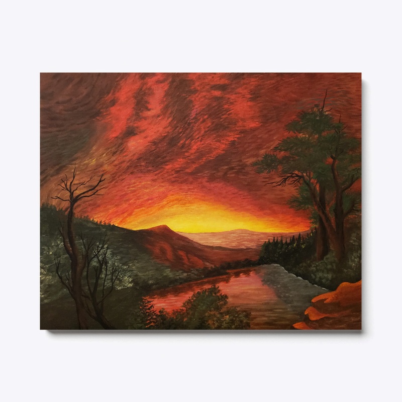 Fire in the Sky | Art of jameela
