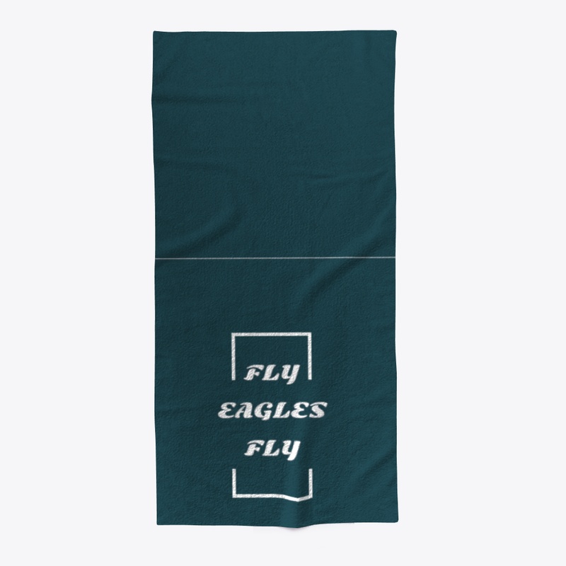 Fly Eagles Fly HQ Beach Towel/Socks