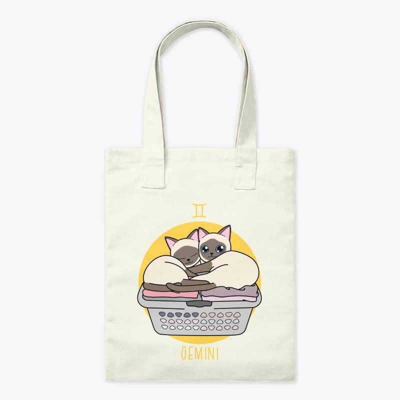 Zodiac Cat - Gemini (Bags)