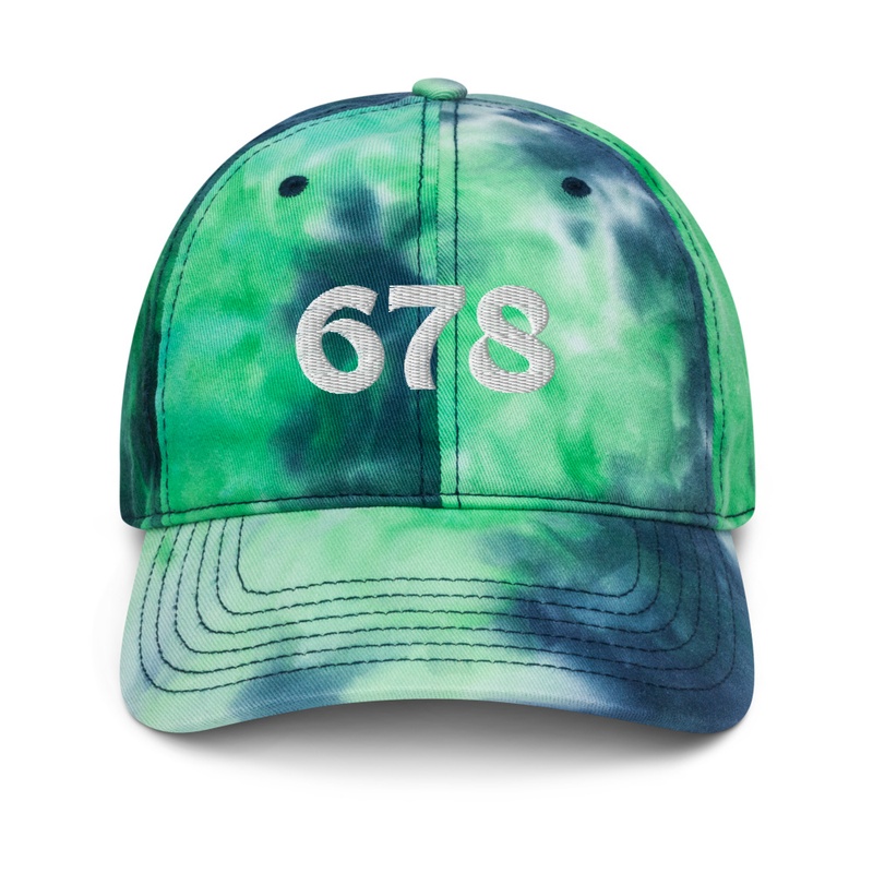 "678 Tye Dye Hat"