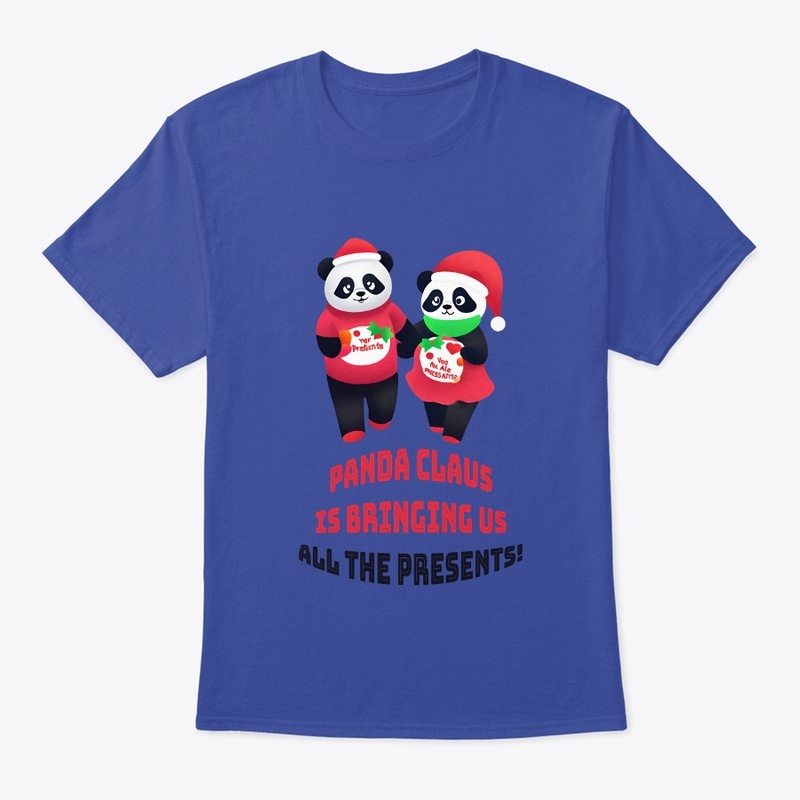 Panda Claus is bringing us all the gifts