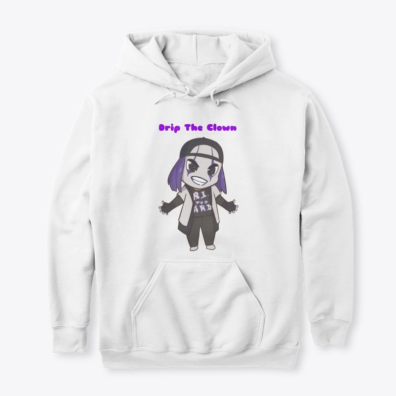 Drip The Clown Cute Chibi Logo