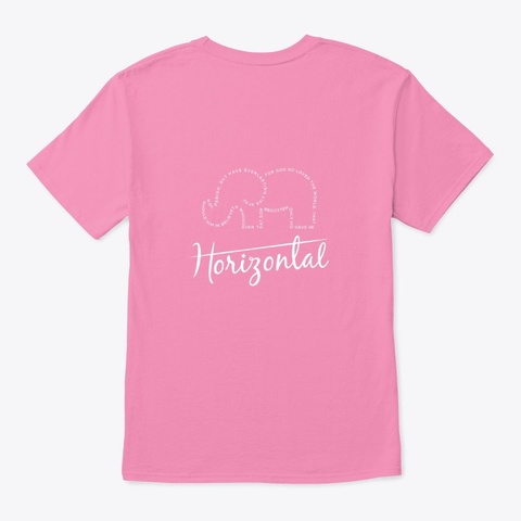 Og Horizontal Collection (White Logo) Pink Kaos Back