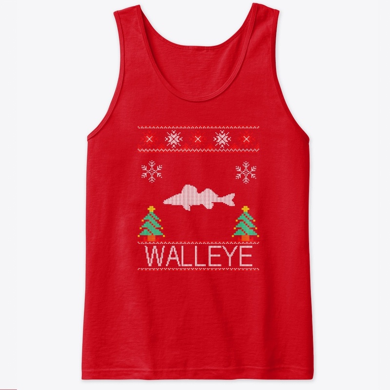 walleye Christmas shirt