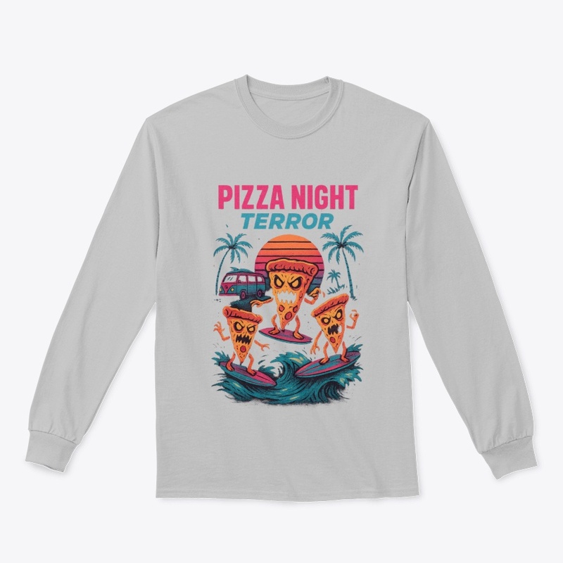 Pizza Night Terror 80s Retro