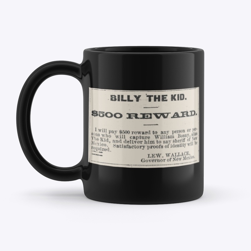 Billy The Kid Wanted Poster