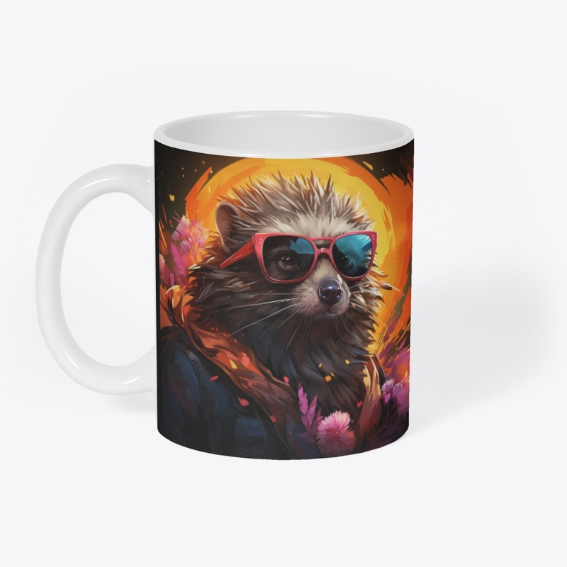 Hedgehog With Shades Enigma - 1