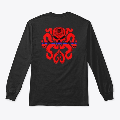 Alt Hydra Black T-Shirt Back