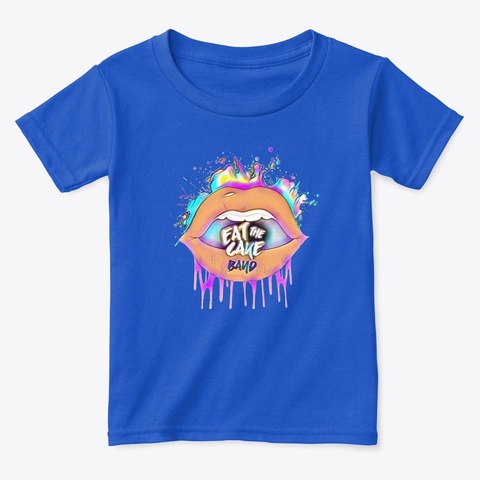 Eat The Cake Merch Royal  Maglietta Front