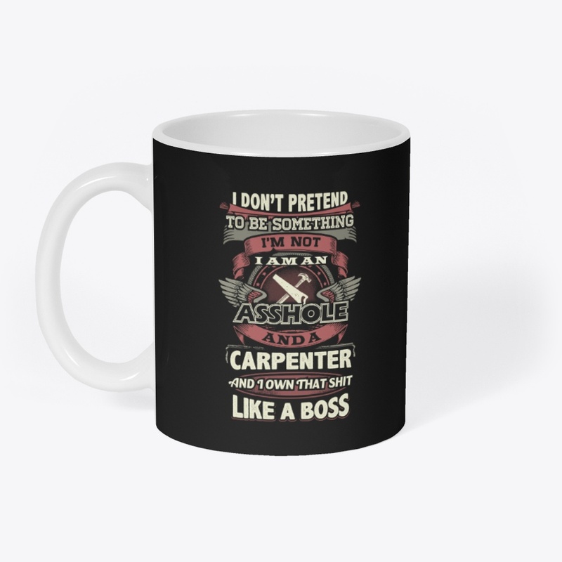 Carpenter Like A Boss Hoodie 