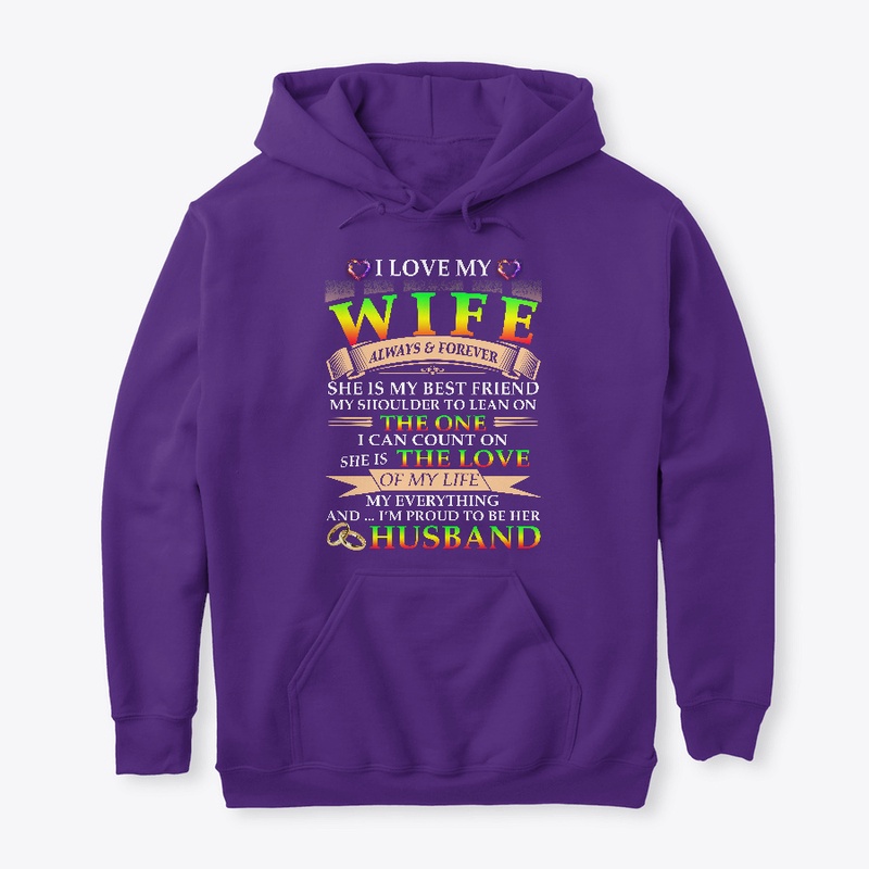 I'm proud to be her husband