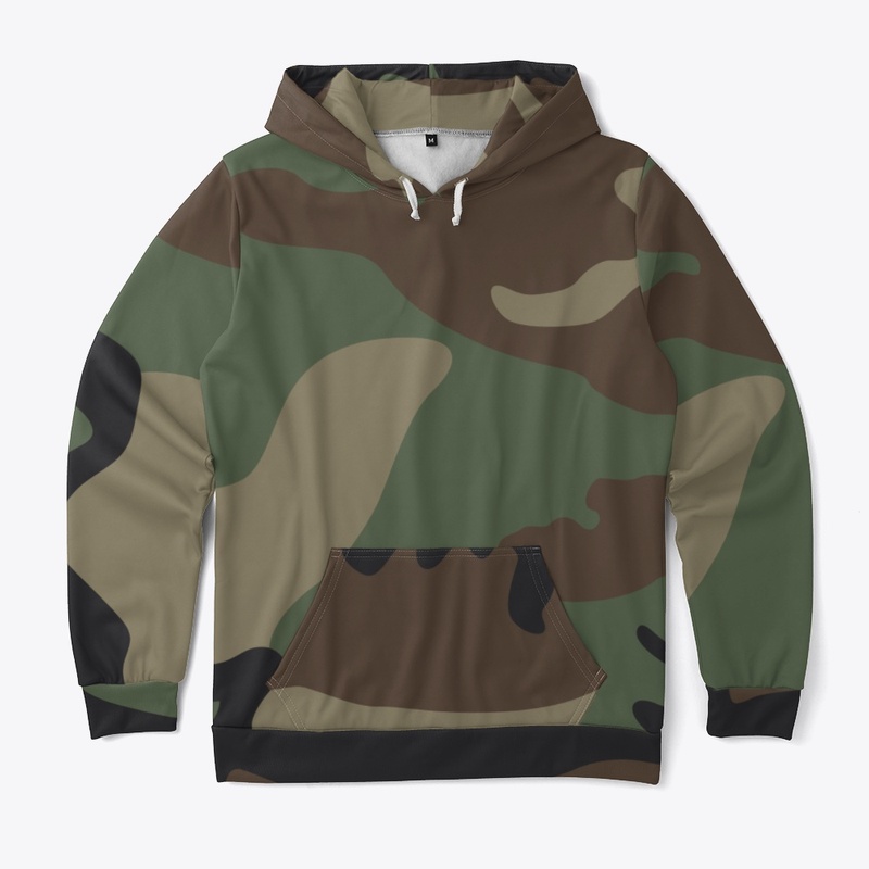 Woodland Military Camouflage Pattern