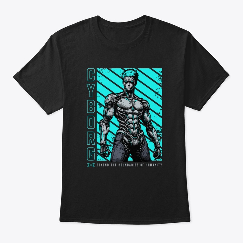 Cyborg Man of Steel Android Sci-fi Merch