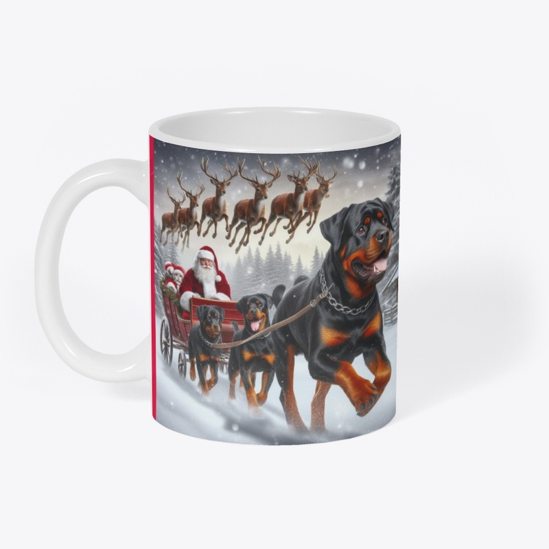 Rottweilers and Santa