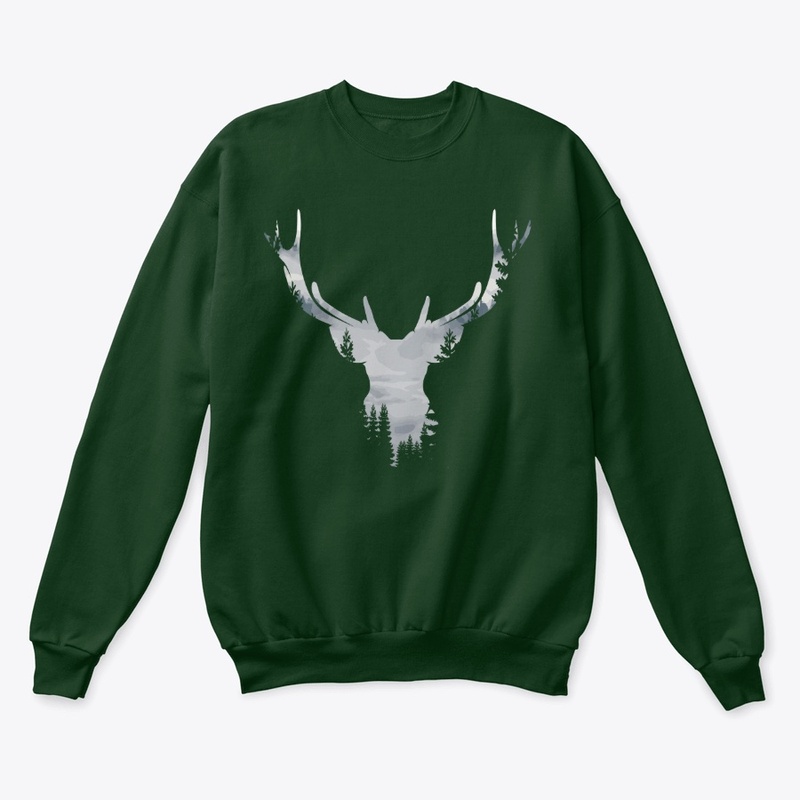 Deer Winter Forest