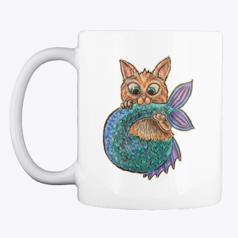 Mermaid Cat - Mercat