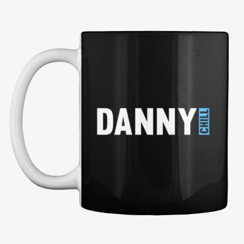 Danny Chill (Blue Vert), White on Black