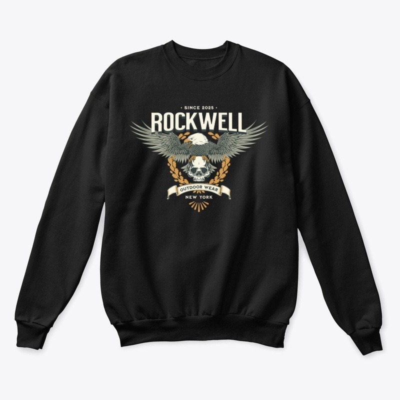 Rockwell Outdoor Wear Eagle Skull Merch