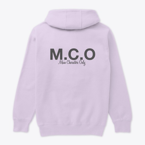 Mco To The Moon Lilac T-Shirt Back