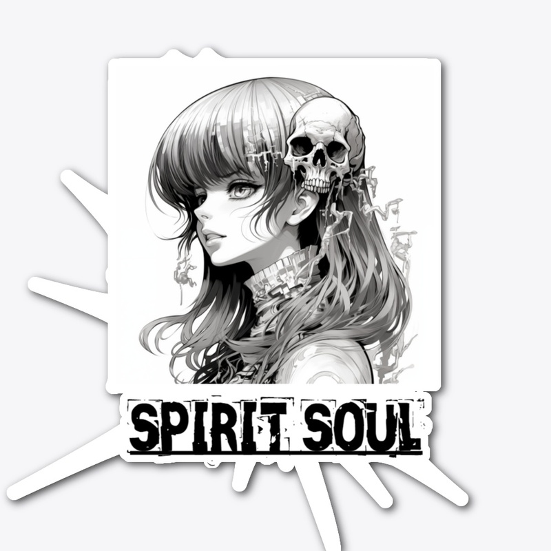Anime Skull - Edgy and Stylish Design
