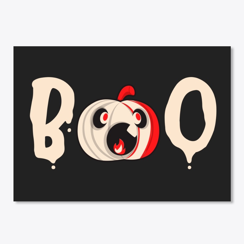 Boo Pumpkin Halloween