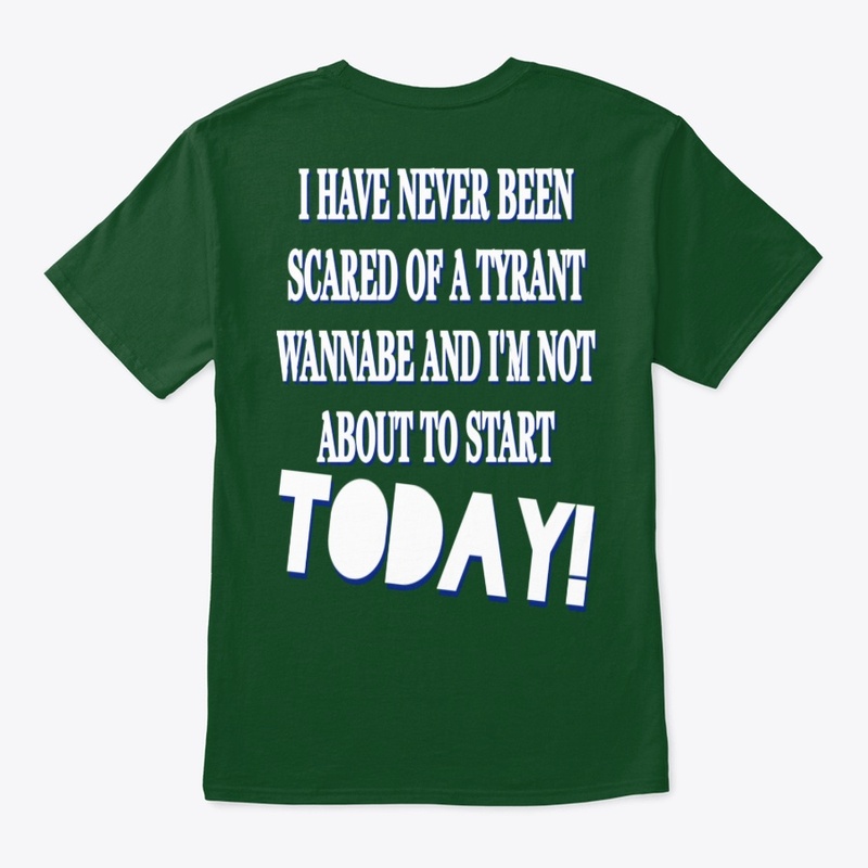 NEVER BEEN SCARED. 