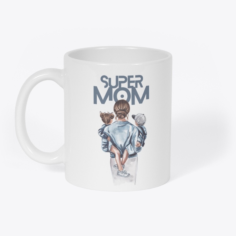 Super Mom  Design T-shirt Design 