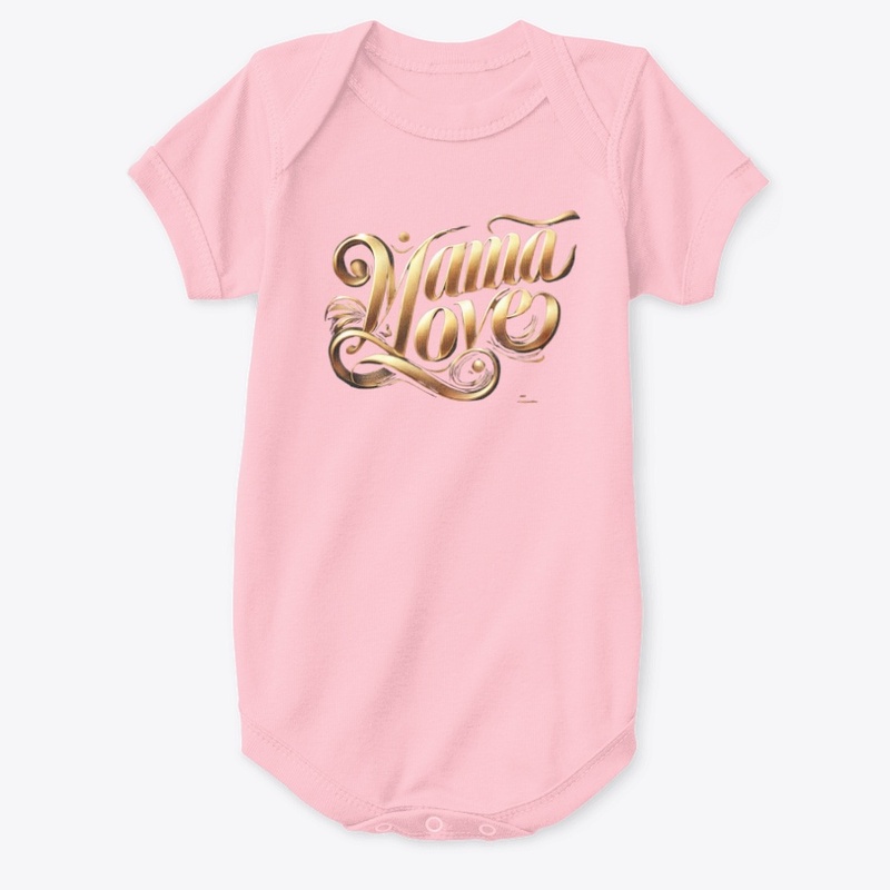 Mama Love Elegant Gold Script Edition V2