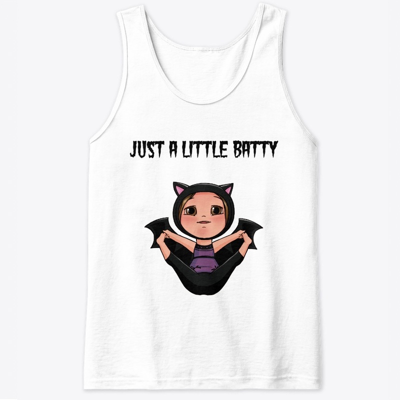 Ladies' Halloween Yoga Bat Tank Top