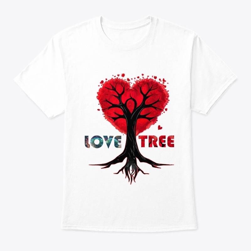 T-shirt design "Love Tree" 