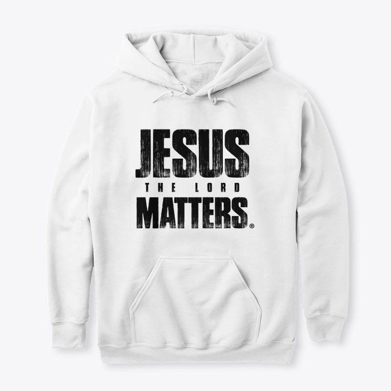 #jesusmatters Classic Hoodie (White)