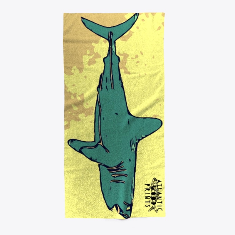 Blue Porbeagle Towel