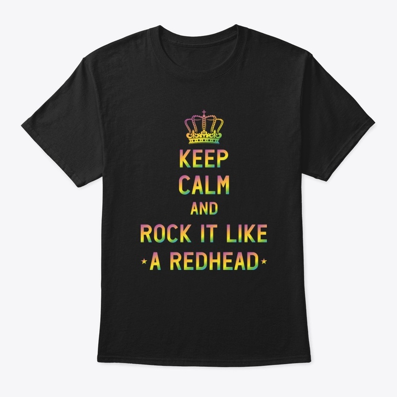 Rock It Like A Redhead Sticker
