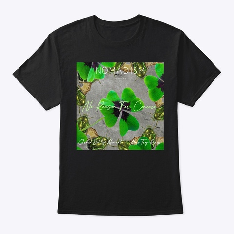 T Shirt No Reason For Concern Ep Black áo T-Shirt Front